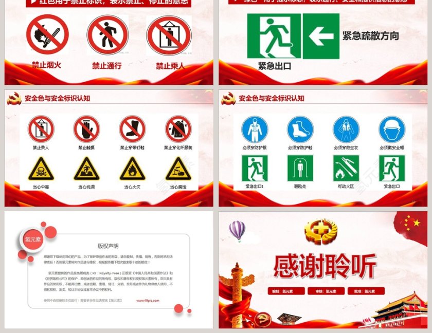 安全生产培训课件ppt模板第12张
