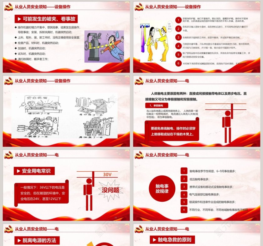 安全生产培训课件ppt模板第8张