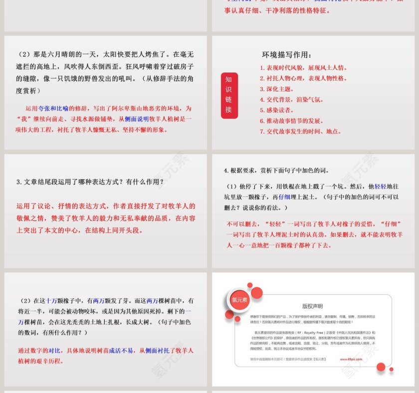 课文解析植树的牧羊人语文课件PPT第4张