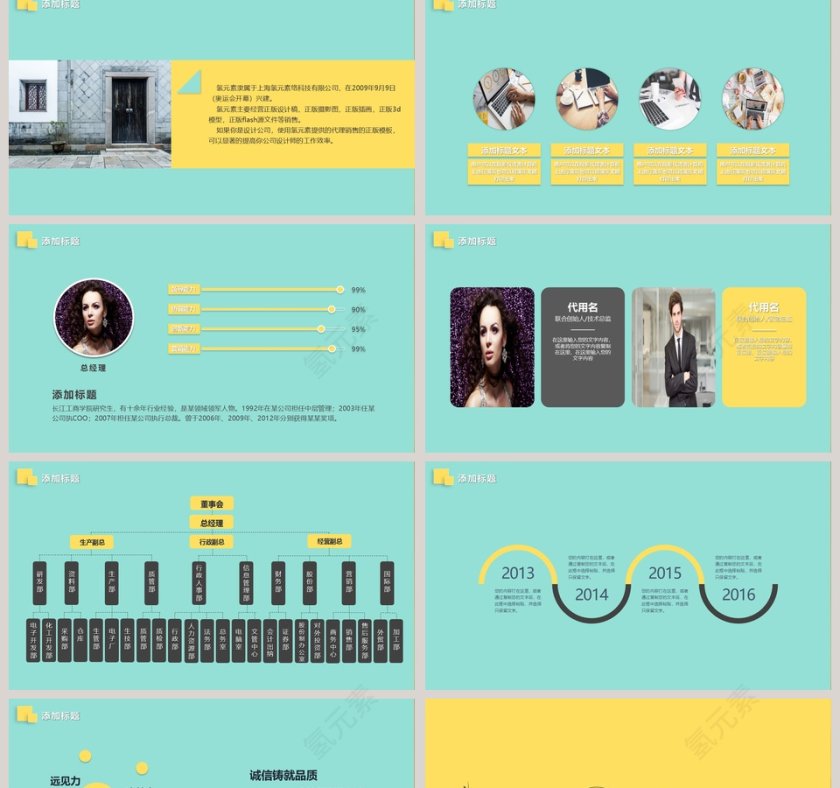 简约简洁创业融资计划书PPT模板第2张