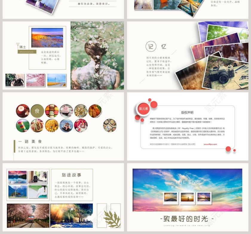 旅行日记ppt第4张