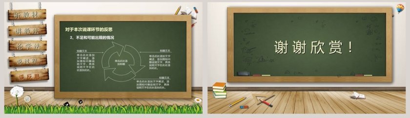 教师通用说课PPT模板！第8张