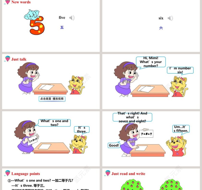 Unit 2   Whats your number-精通版教学ppt课件第2张