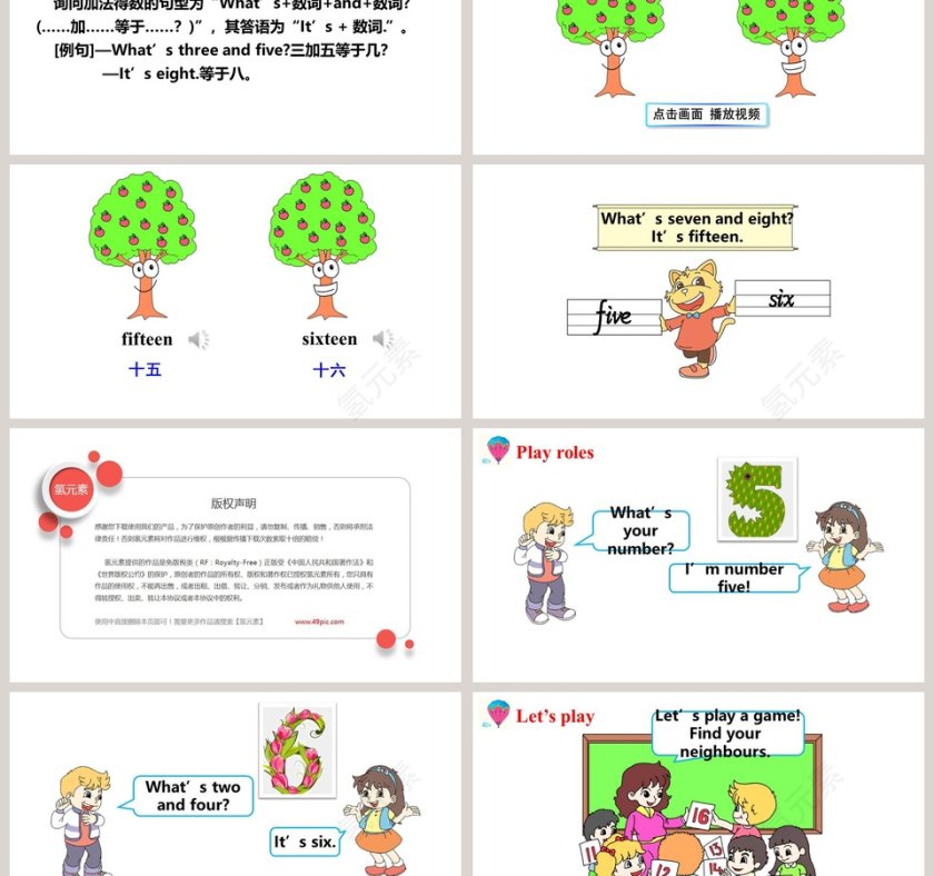 Unit 2   Whats your number-精通版教学ppt课件第3张