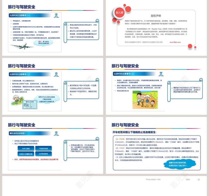卡通大气糖尿病特殊时期护理ppt模板第5张