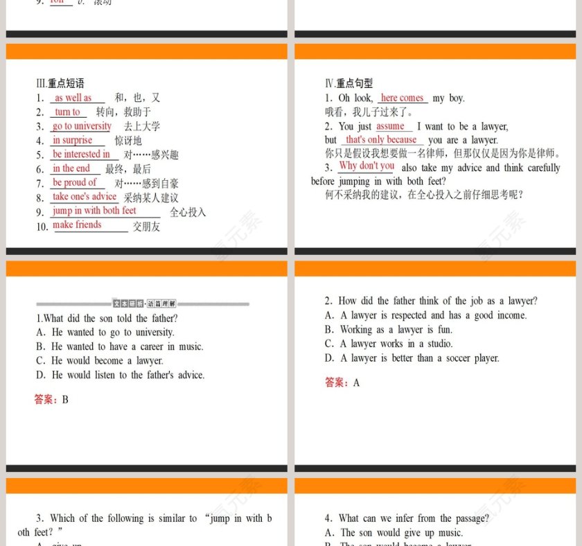 Section  Starting out  Understanding ideas-Family matters教学ppt课件第2张