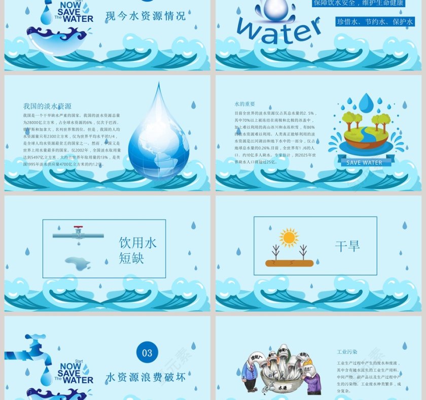 水务水利节约用水保护水源第3张