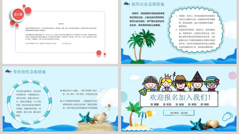 夏令营活动策划方案夏令营PPT第5张