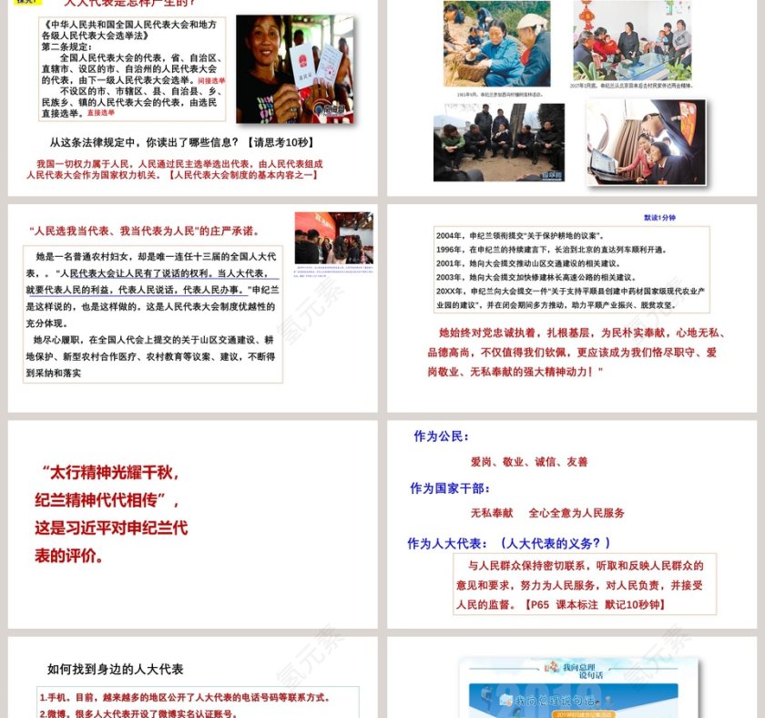 人教版初中道德与法治八年级下册-根本政治制度教学ppt课件第2张