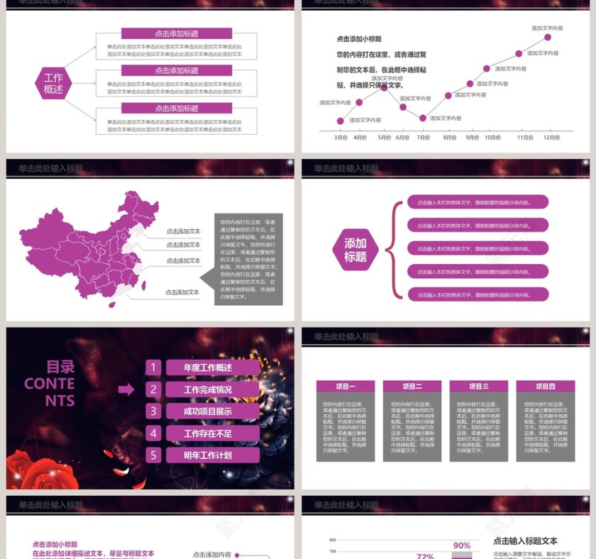 2018美容行行年终总结PPT美容产品介绍ppt第2张