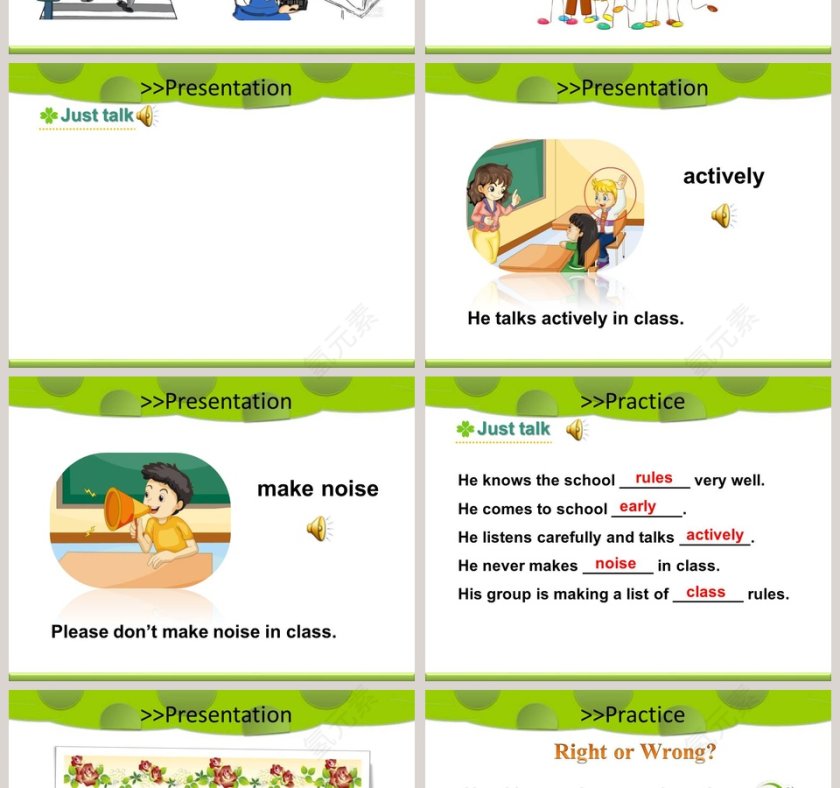 Unit 3 We should obey the rules-人教版精通版英语五年级下册教学ppt课件第2张