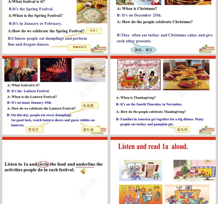 Unit8 Topic 3-Lets celebrate教学ppt课件第3张