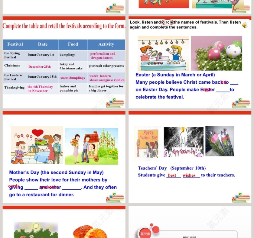 Unit8 Topic 3-Lets celebrate教学ppt课件第4张