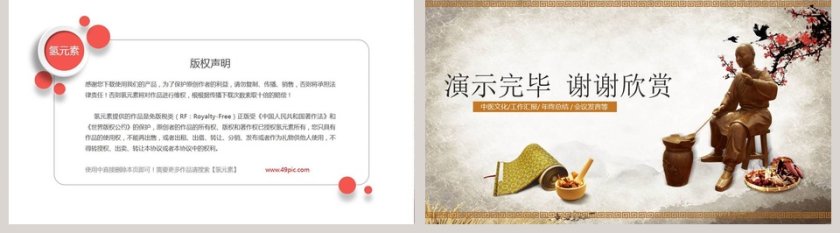 中医文化工作概述完成情况PPT第5张