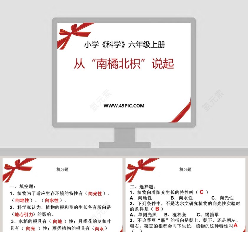 从南橘北枳说起：节假日行业PPT模板设计与创意第1张