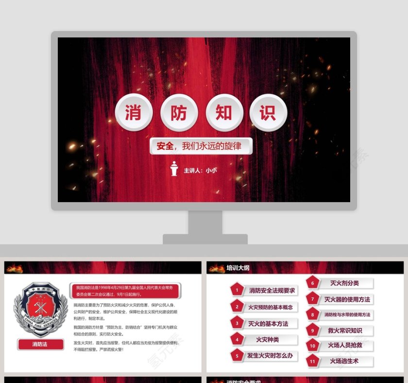 消防知识安全我们永远的旋律第1张