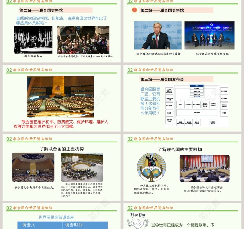 第四单元  让世界更美好-日益重要的国际组织教学ppt课件第2张