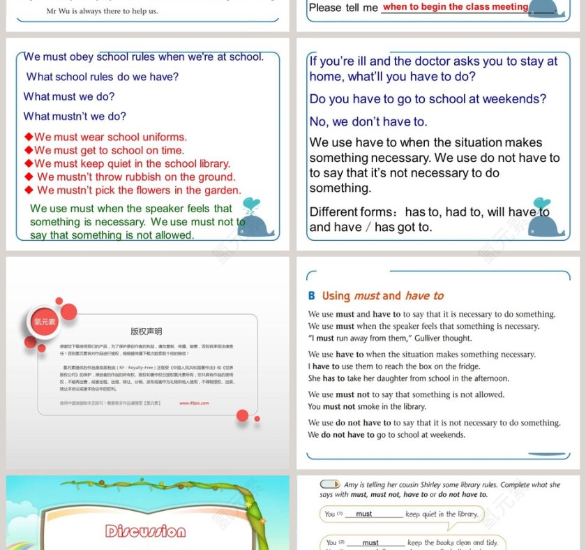 Unit 4 A good read - Grammar 课程教学 PPT 模板第4张