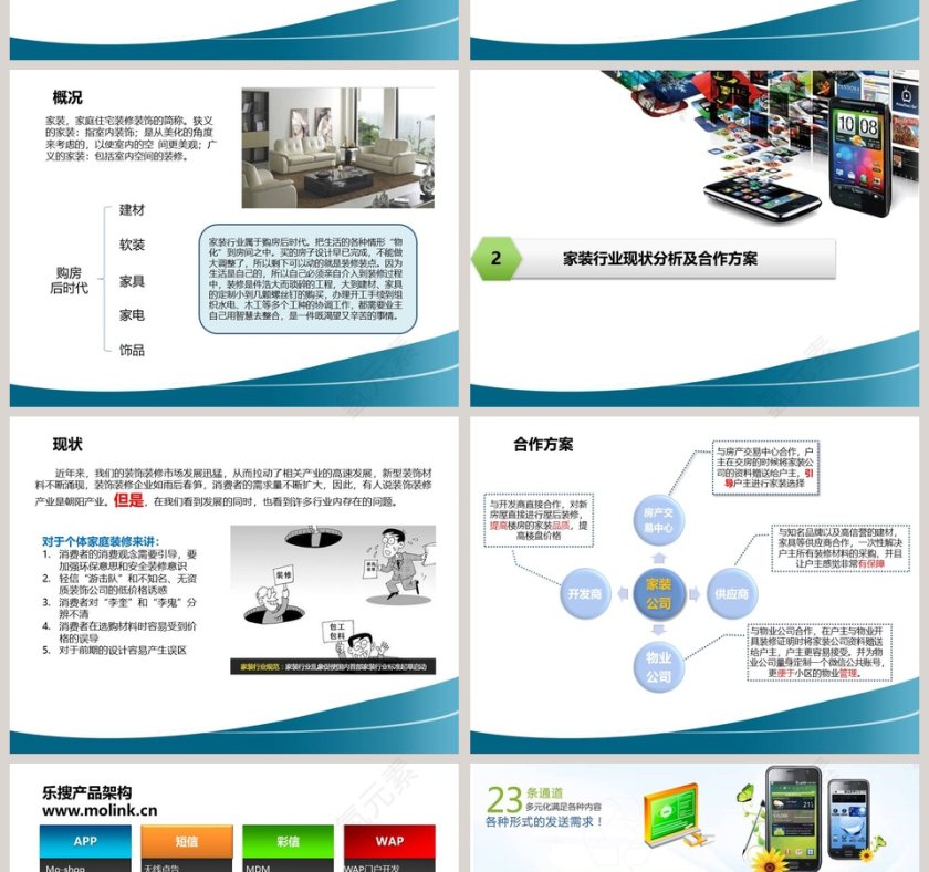 家装行业移动营销推广方案PPT第2张
