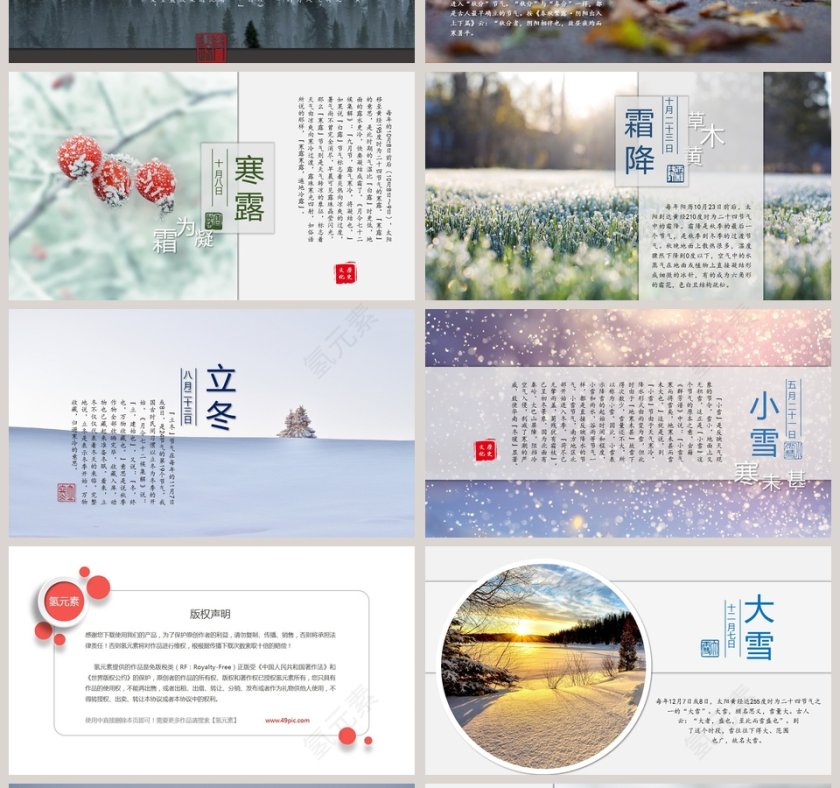 二十四节气PPT第4张