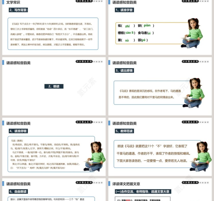 部编版八年级语文下册马说语文课件PPT第2张