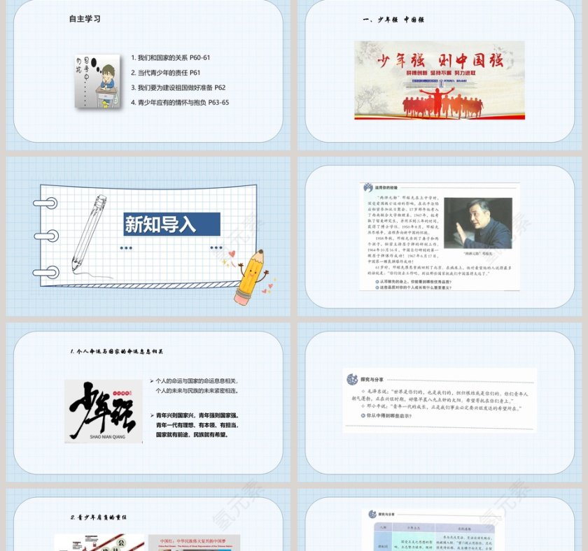 少年当自强-第五课  少年的担当教学ppt课件第2张