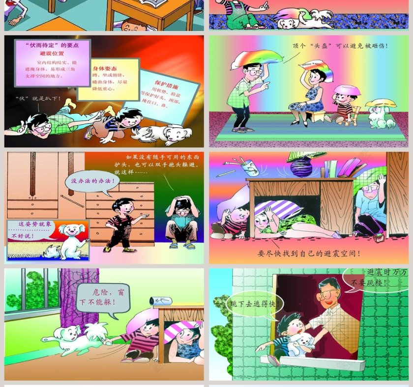 抗震救灾应急知识宣传活动防震减灾PPT第4张