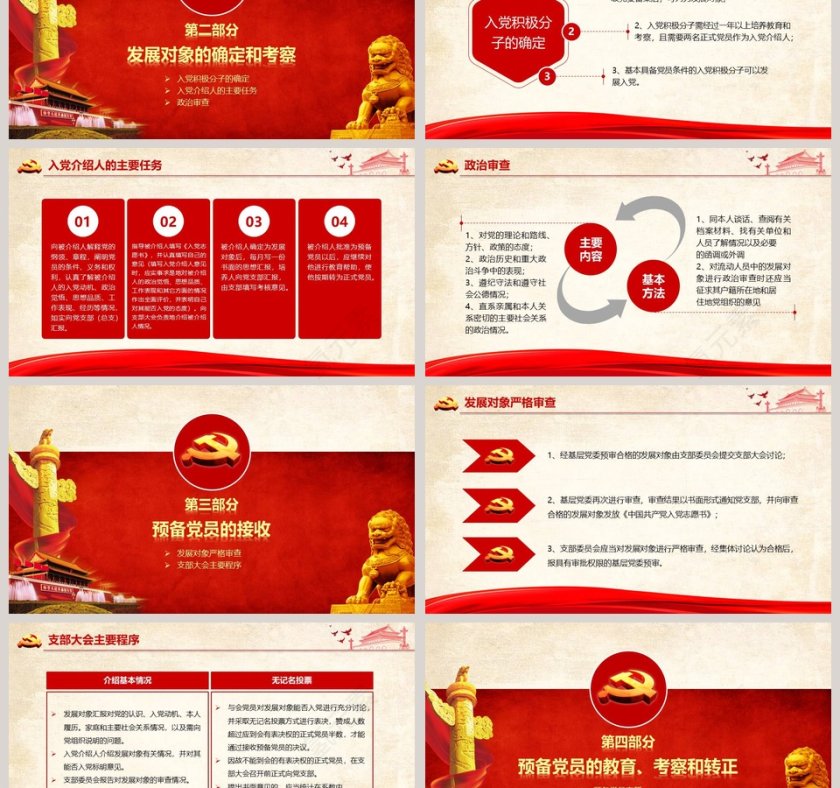 党员发展入党流程培训入党培训PPT第3张