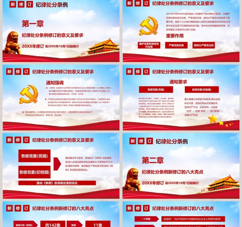 2018年修订纪律处分条例PPT第2张