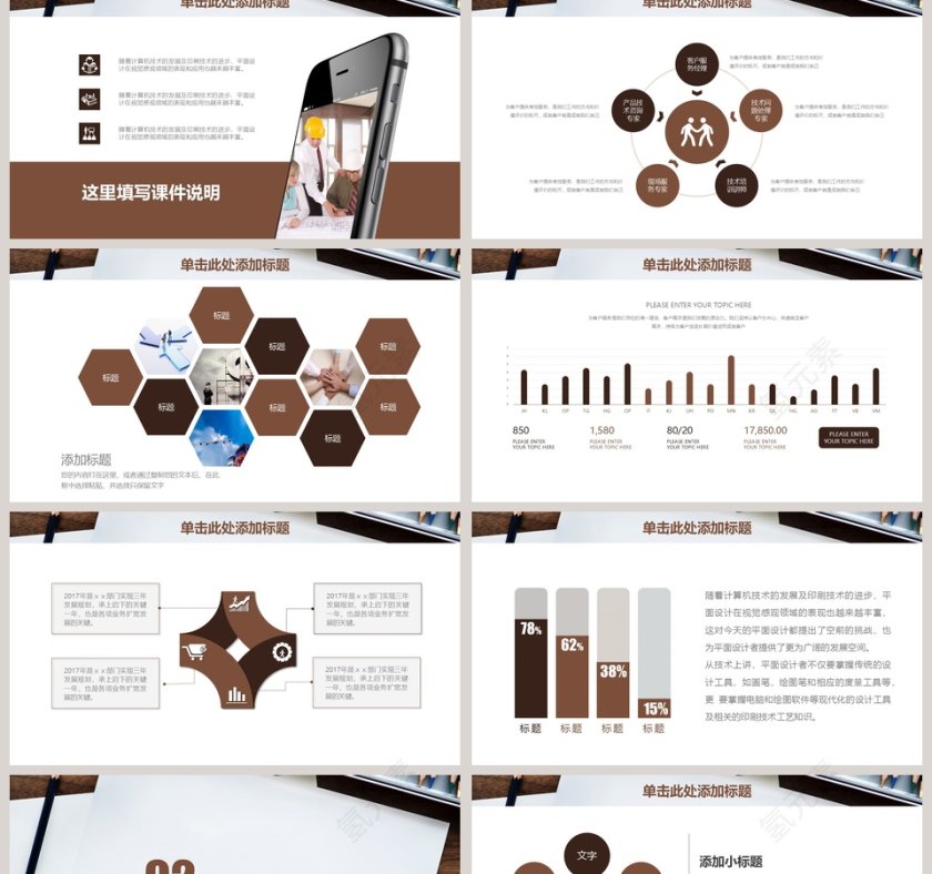 工作总结汇报PPT模板第2张