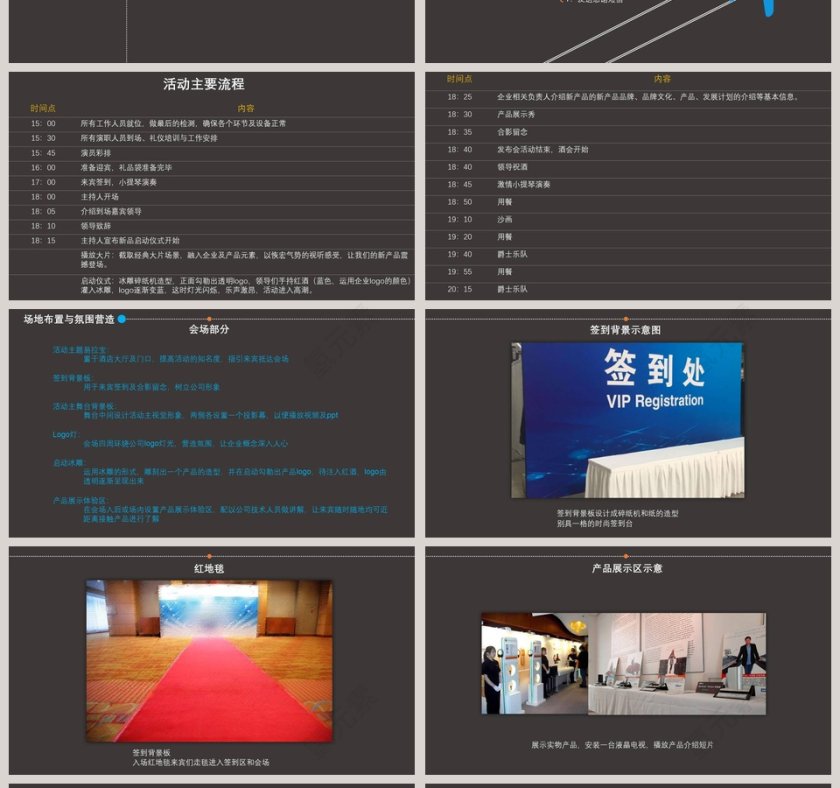 黑色背景高端大气风格新品发布会策划第4张