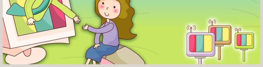 卡通可爱儿童PPT模板 第3张