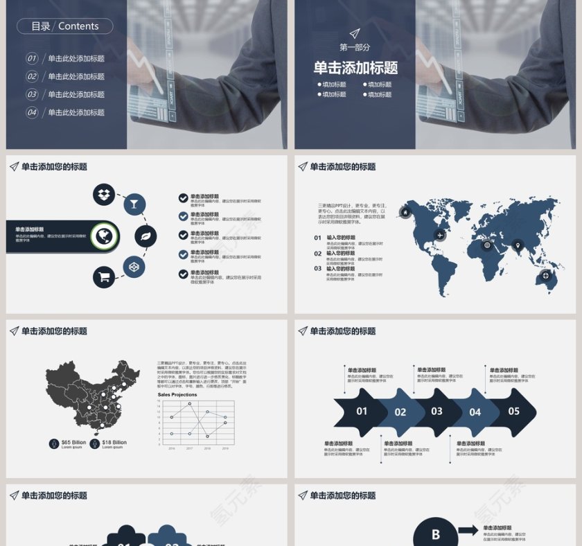 企业数据统计分析年终总结汇报商业数据分析报告第2张