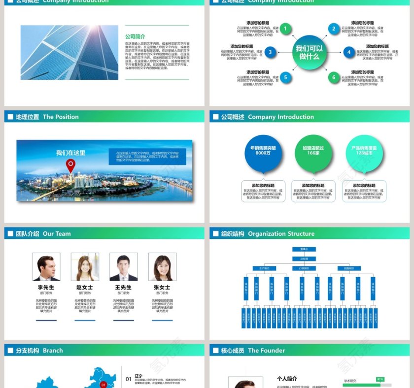 公司介绍PPT模板企业简介介绍PPT第2张