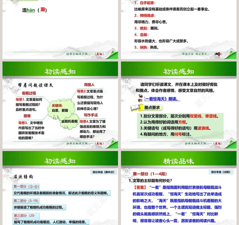 课文解读一着惊海天语文课件PPT第3张