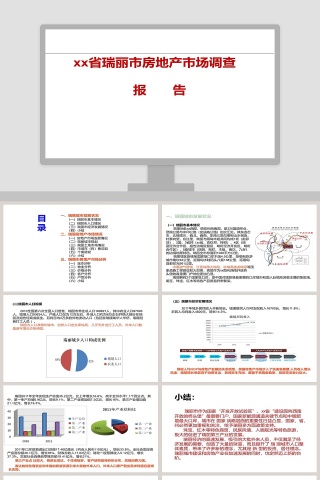 房地产市场调查报告PPT