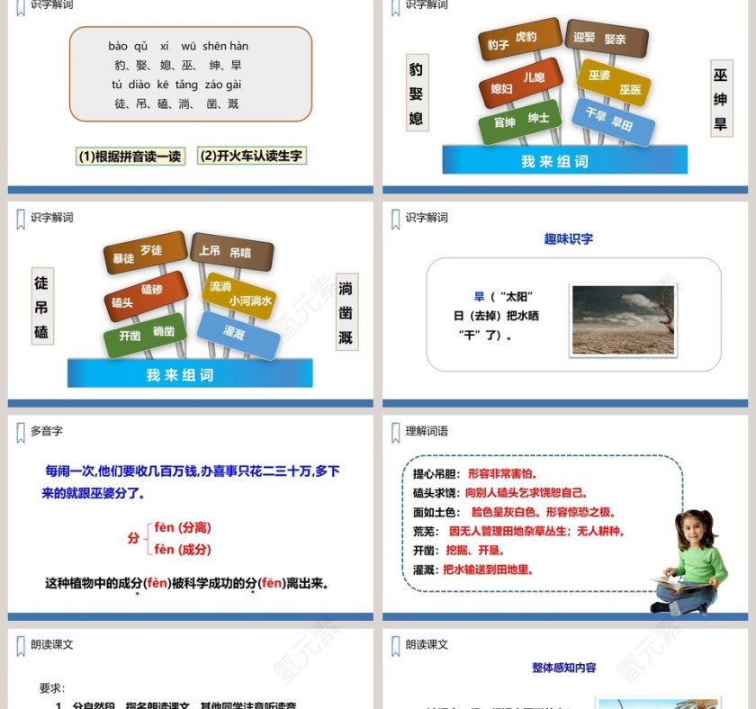 四年级语文上册西门豹治邺PPT课件第2张