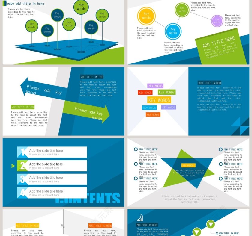 教学教育机构模版ppt第2张