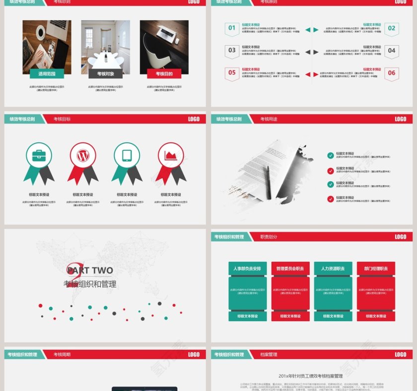 绩效考核薪酬管理PPT第2张