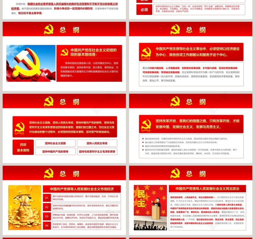 中国共产党章程党章PPT第4张