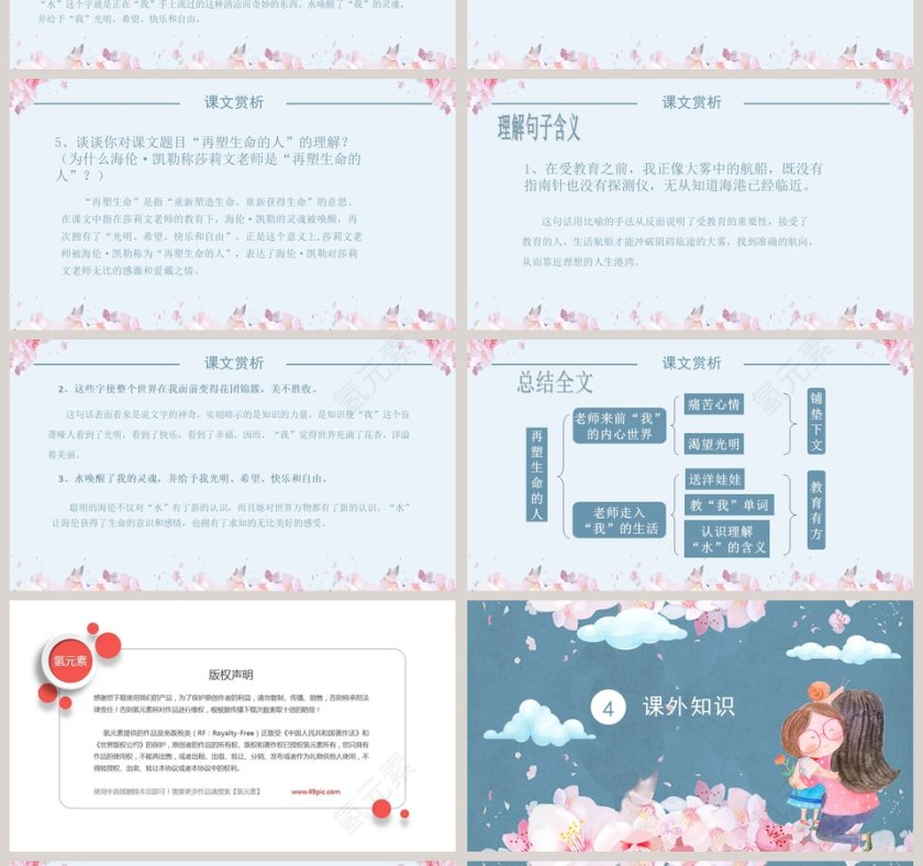 语文课件范本PPT-再塑生命的人 第4张