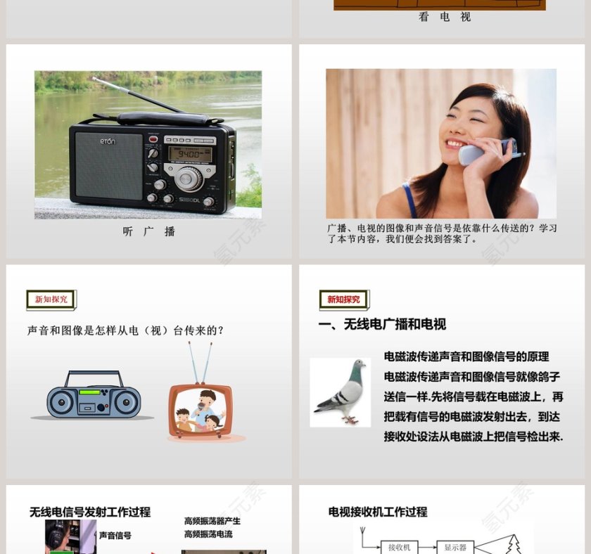 广播电视与通信教学ppt课件第2张