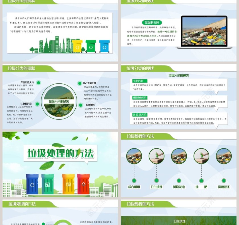 爱护环境企业培训垃圾分类PPT课件模版第2张