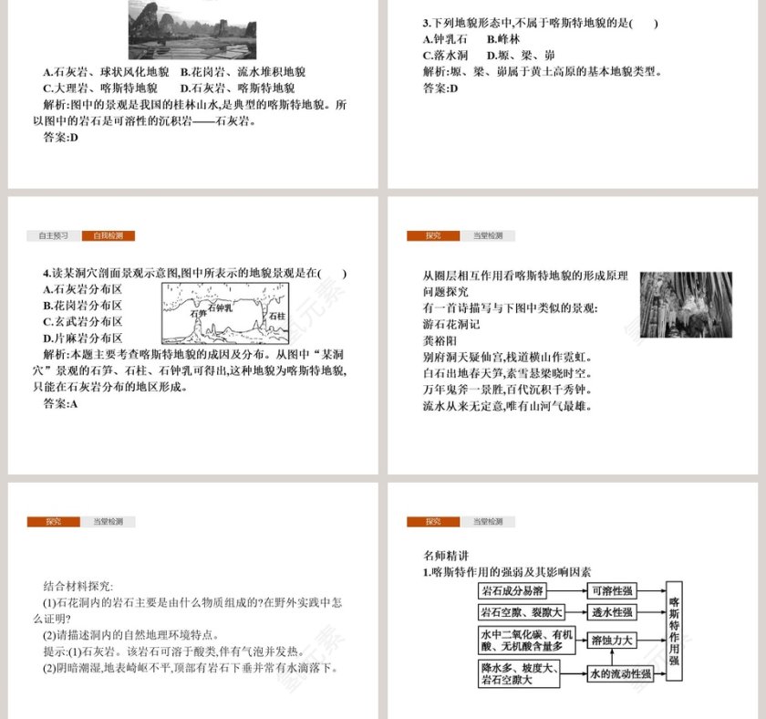 第三单元 从圈层作用看地貌与土壤-第一节走近桂林山水教学ppt课件第3张
