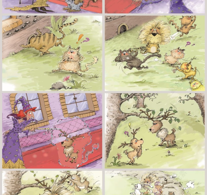 狮子卡卡幼儿教育绘本故事PPT第2张