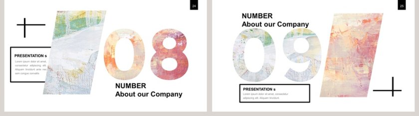 绚彩油画创意模板PPT第5张