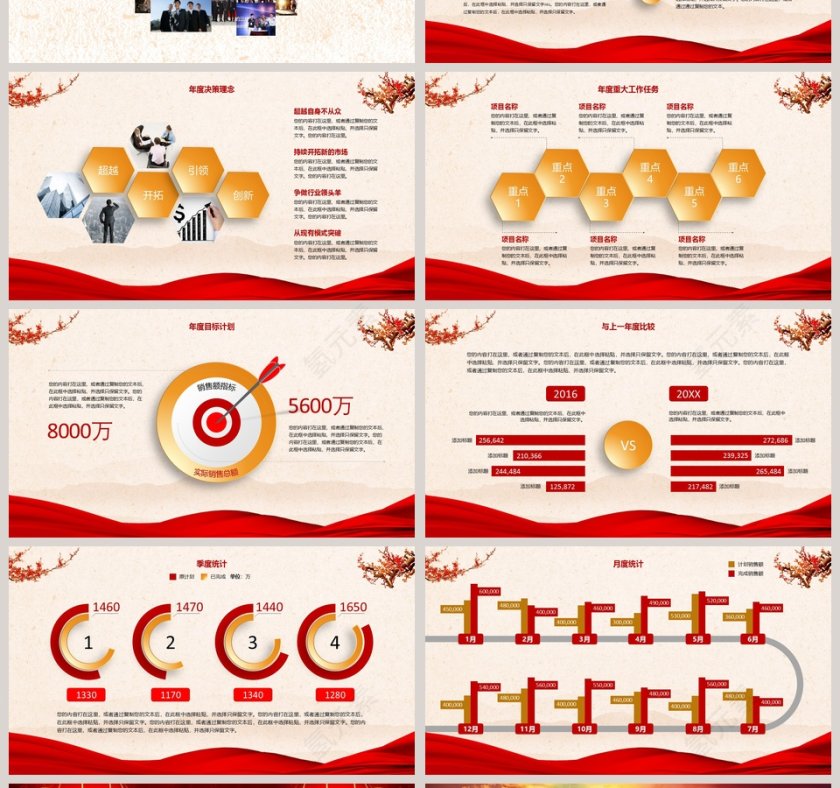 高端大气公司年会颁奖庆典PPT模板第4张