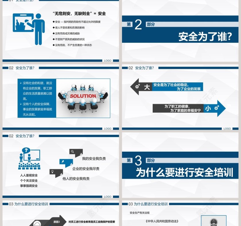 工厂车间企业安全生产管理培训ppt模板安全生产PPT第2张