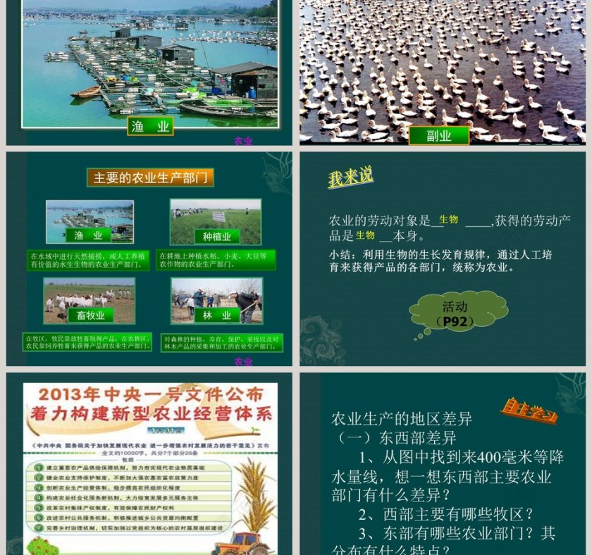 第四章中国的经济发展-农业教学ppt课件第3张