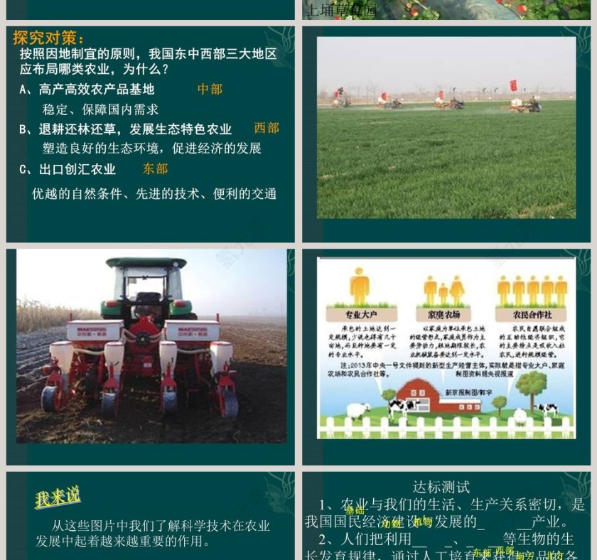 第四章中国的经济发展-农业教学ppt课件第8张